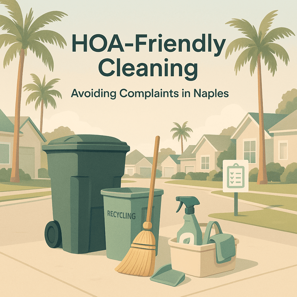 HOA-Friendly Cleaning: Avoiding Complaints in Naples