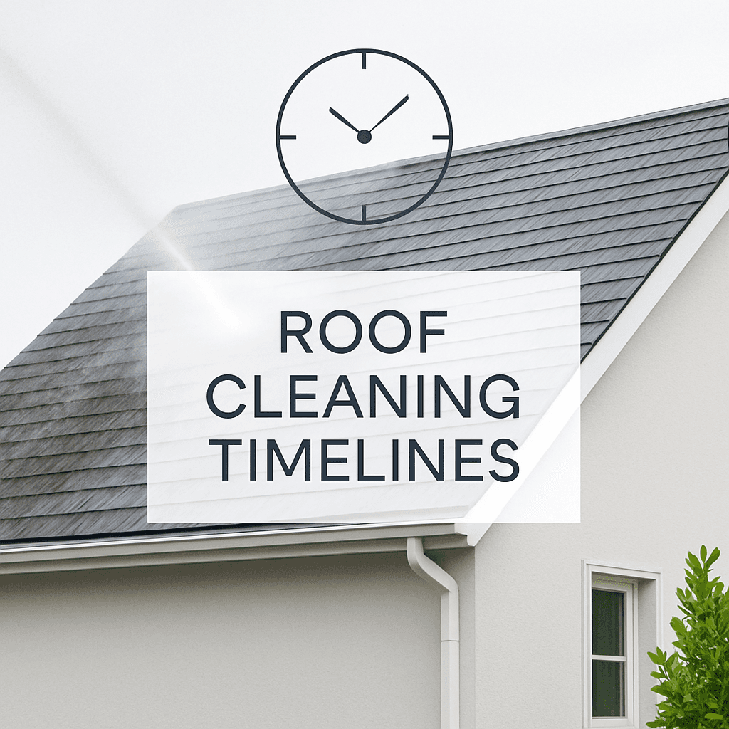 How Long Should Roof Cleaning Take? Typical Timelines