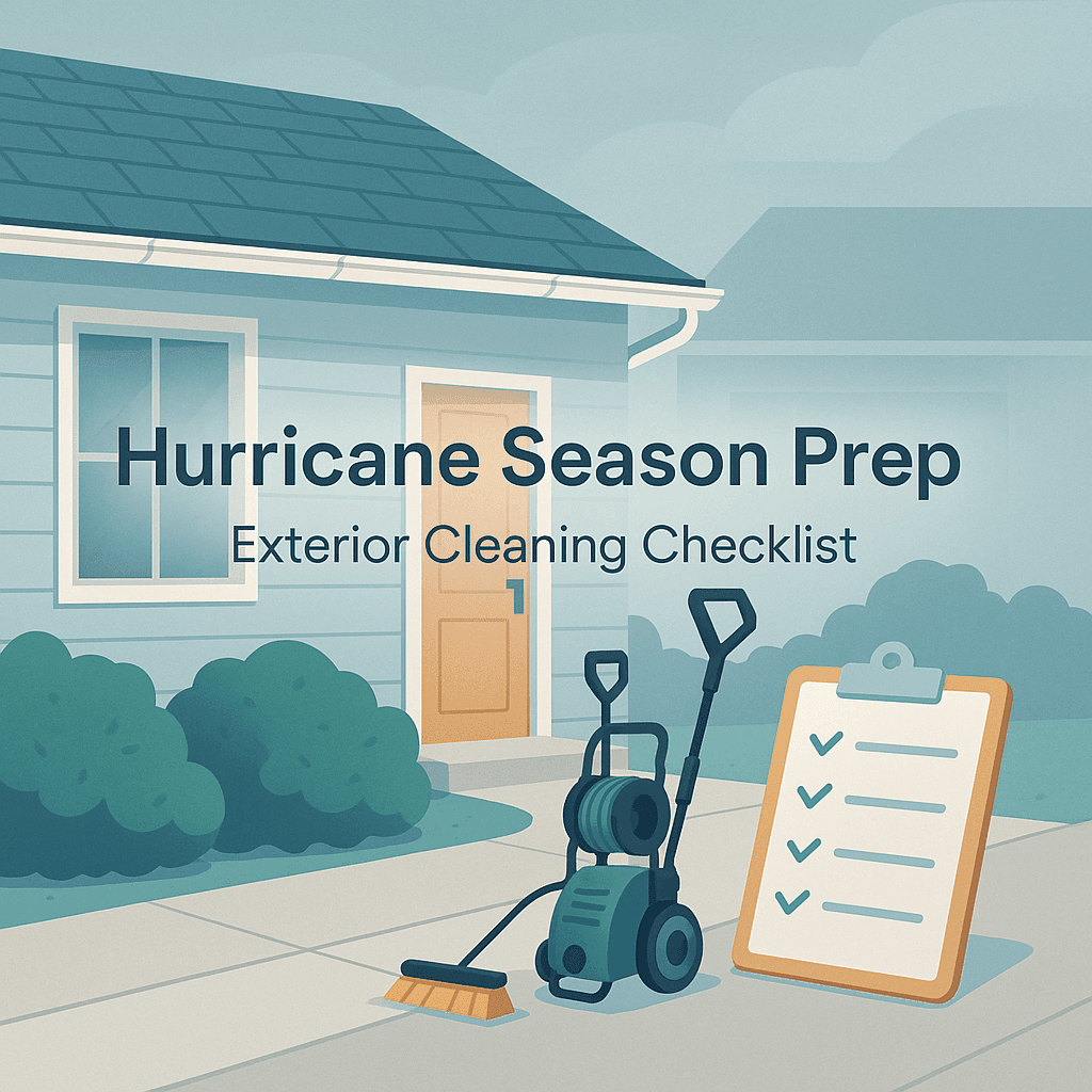 Hurricane Season Prep: Exterior Cleaning Checklist