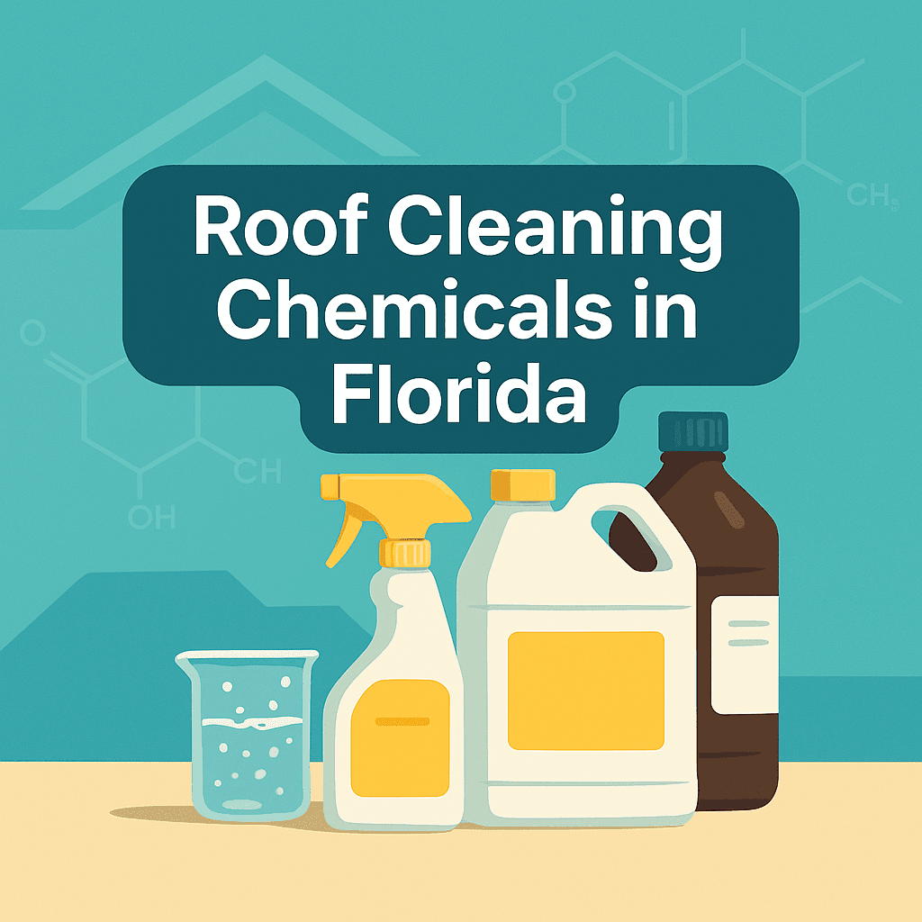What’s Actually in ‘Roof Cleaning Chemicals’ in FL?