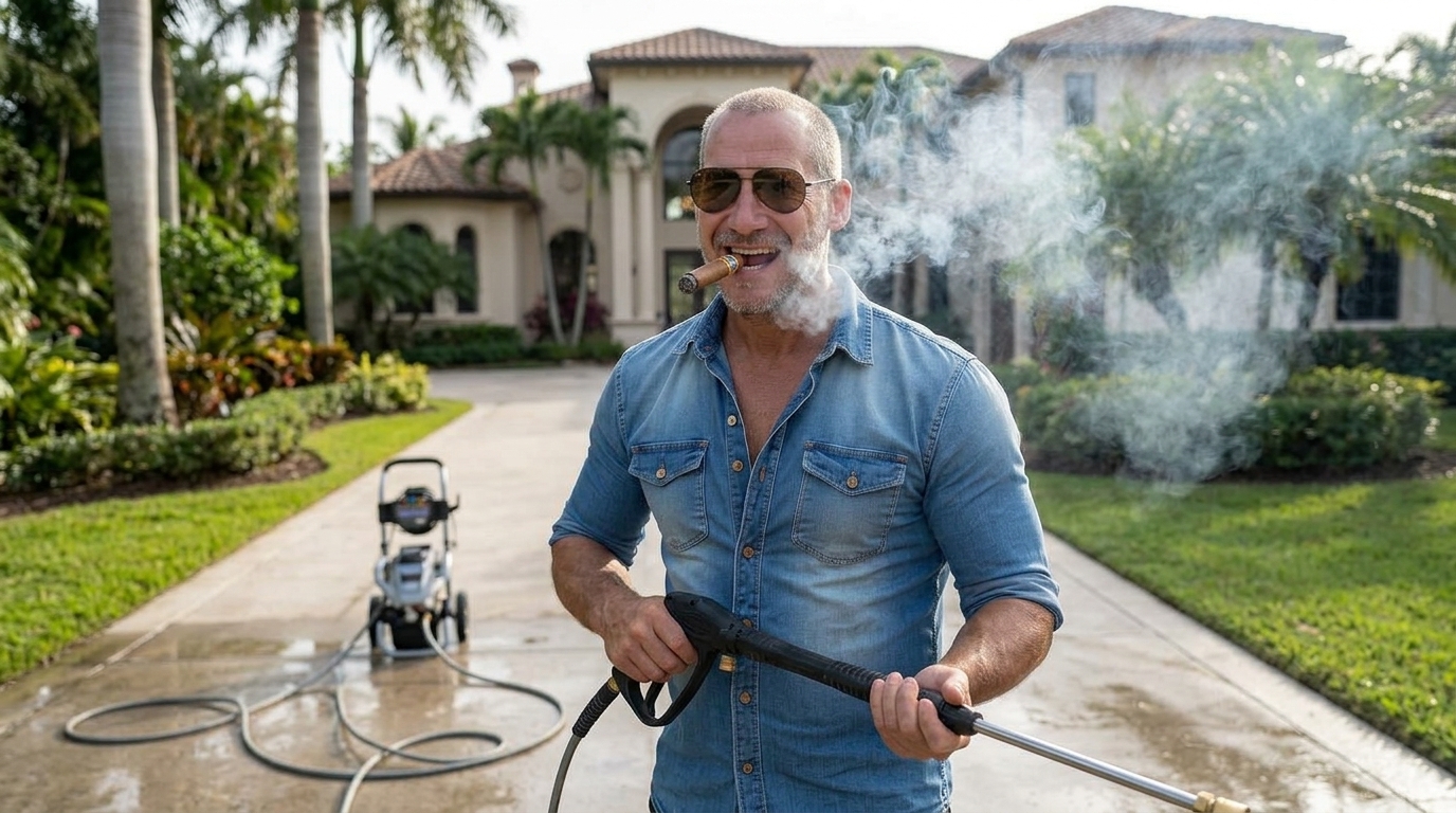 Driveway Cleaning — Grey Oaks Naples FL