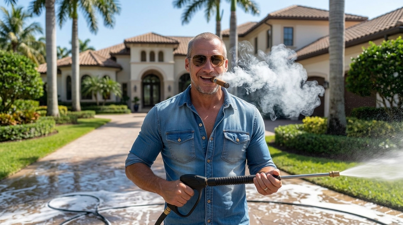 Driveway Cleaning — Lely Resort Naples FL
