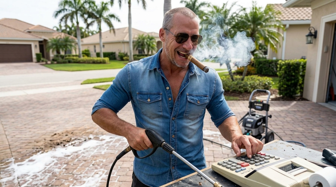 Driveway Pressure Washing Cost Calculator