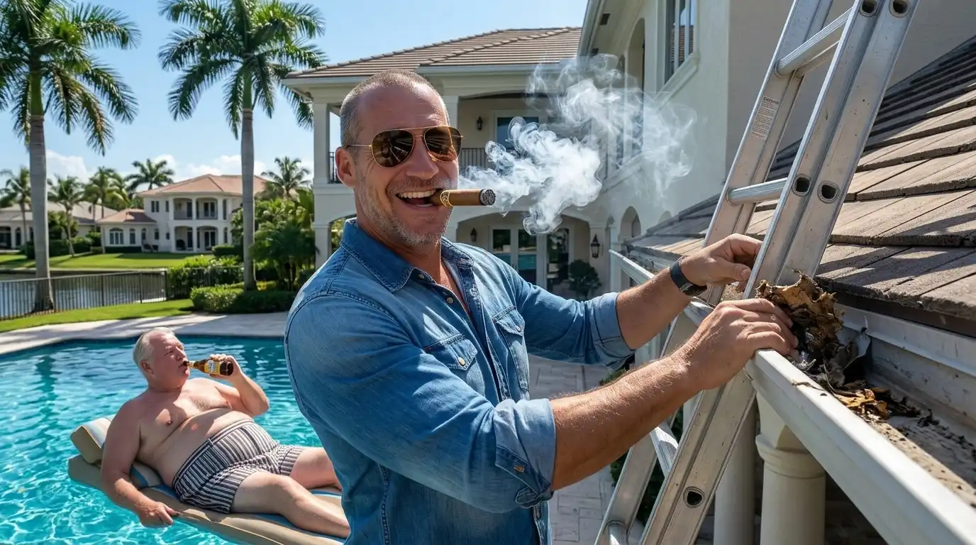 Gutter Cleaning — Bonita Bay Bonita Springs FL