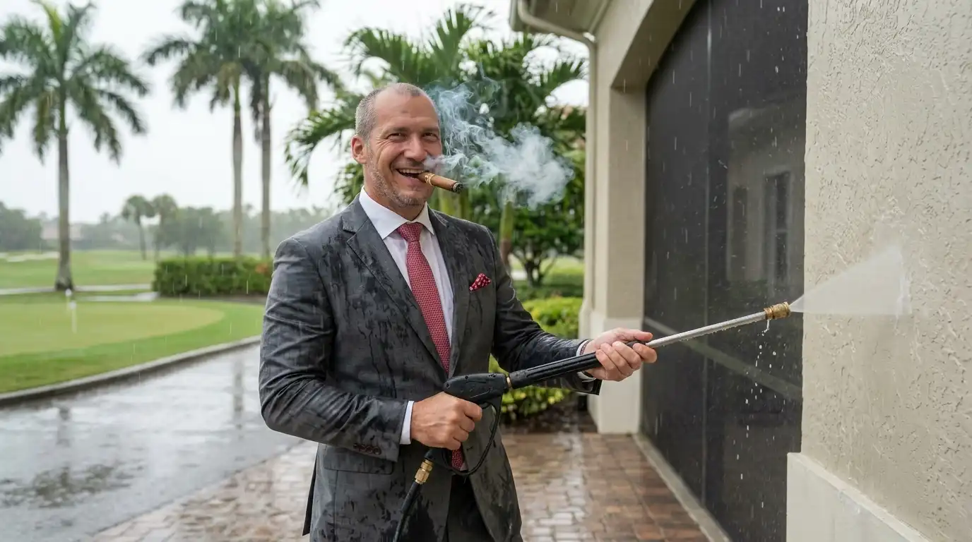 House Washing — Miromar Lakes FL