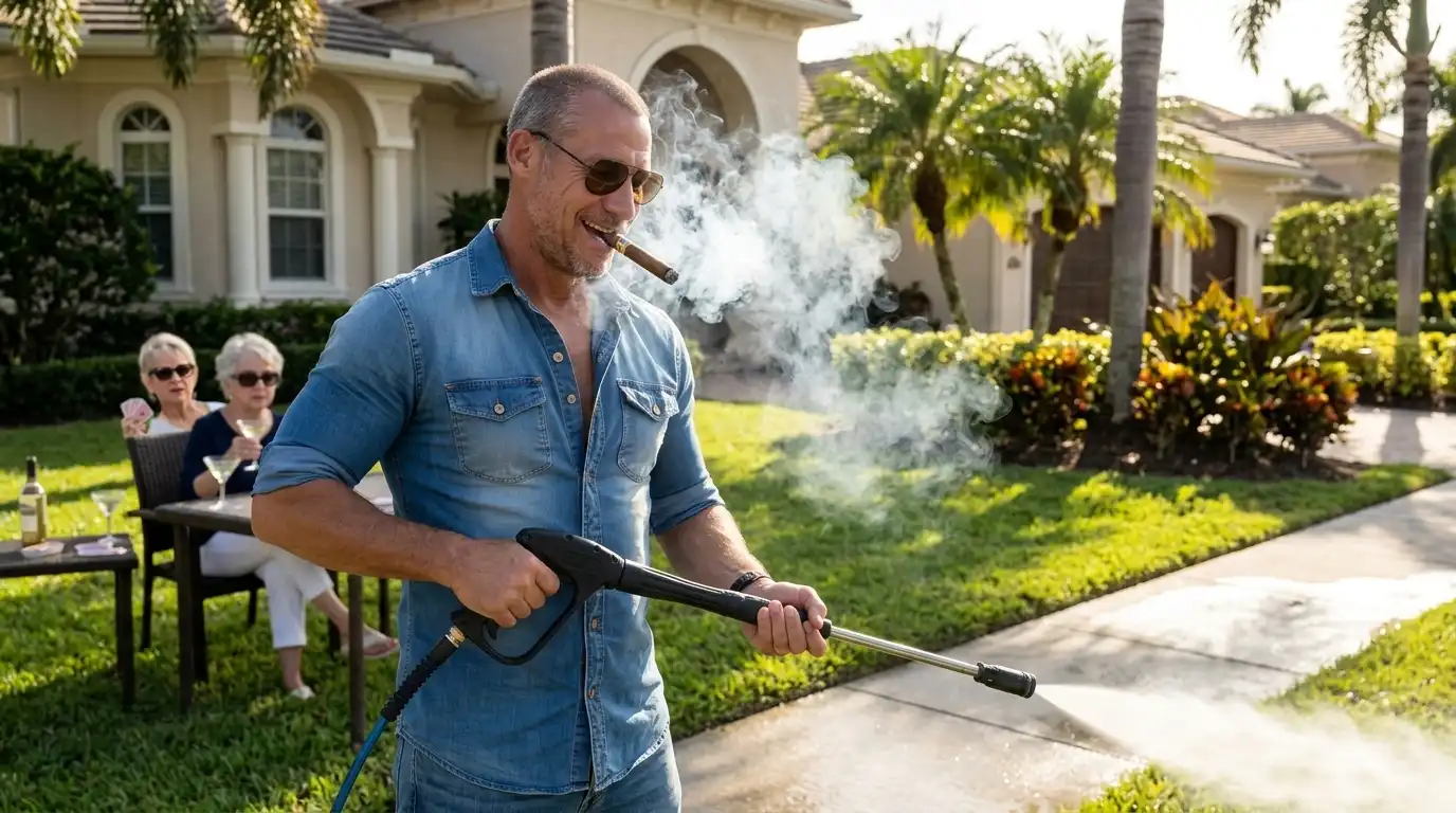 How To Pressure Wash A Sidewalk