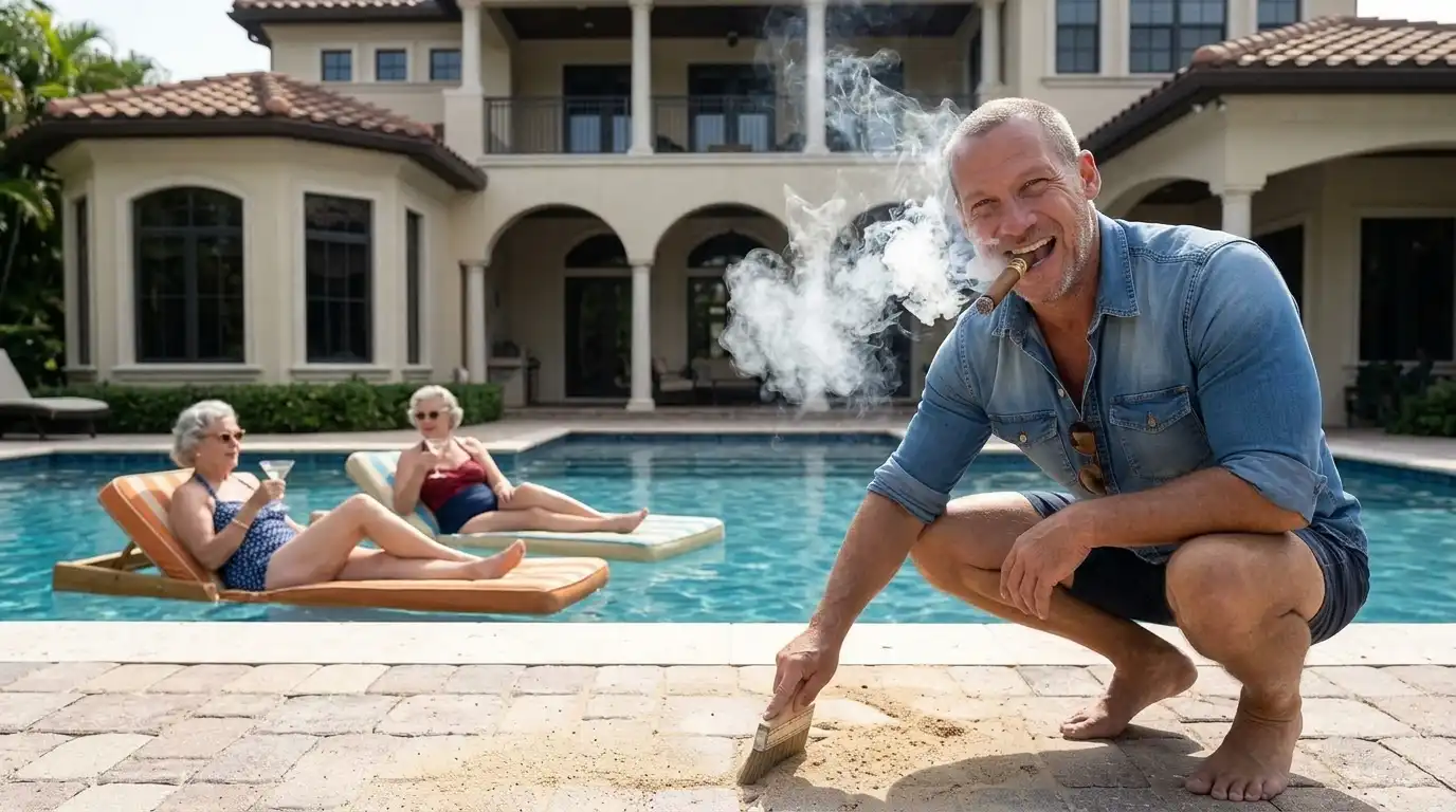 How To Sand Pavers