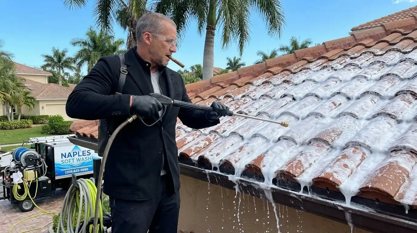 Naples Roof Stains When It’s Mold vs. Dirt