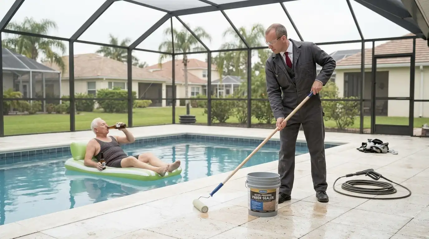 Paver Sealing — Fiddler’s Creek Naples FL