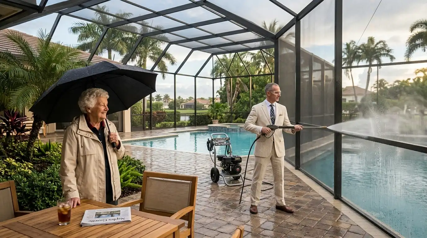 Paver Sealing — Fiddler’s Creek Naples FL