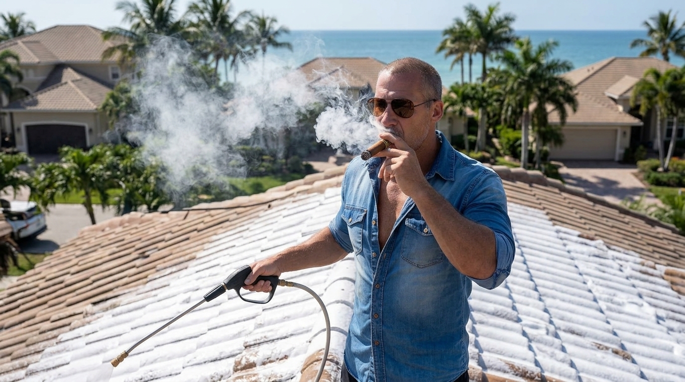 Roof Cleaning — Bonita Bay Bonita Springs FL
