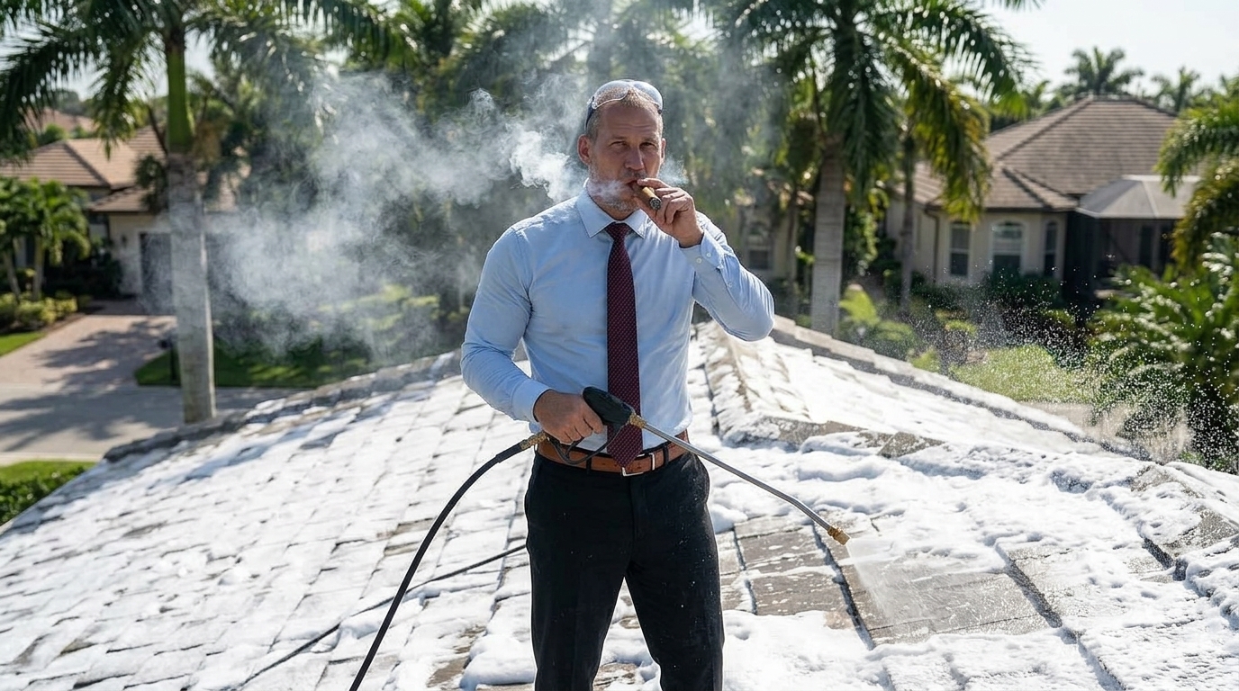 Roof Cleaning — Lely Resort Naples FL