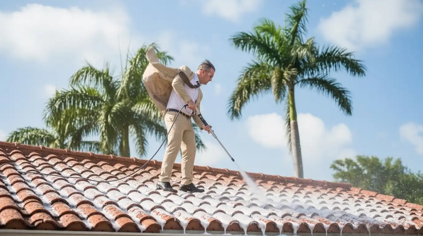 Roof Cleaning — Pelican Bay Naples FL