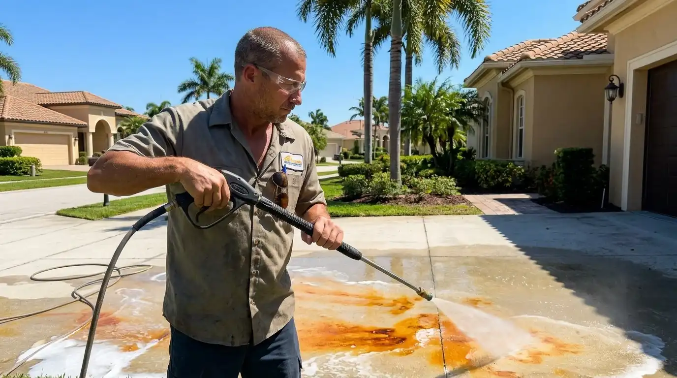 Rust Stains on Concrete What Works (and What Won’t)