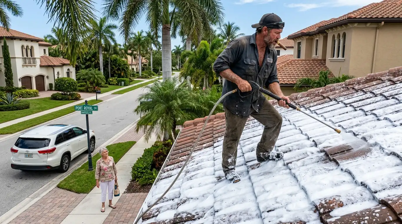 Tile Roof Cleaning Mistakes That Crack Tiles