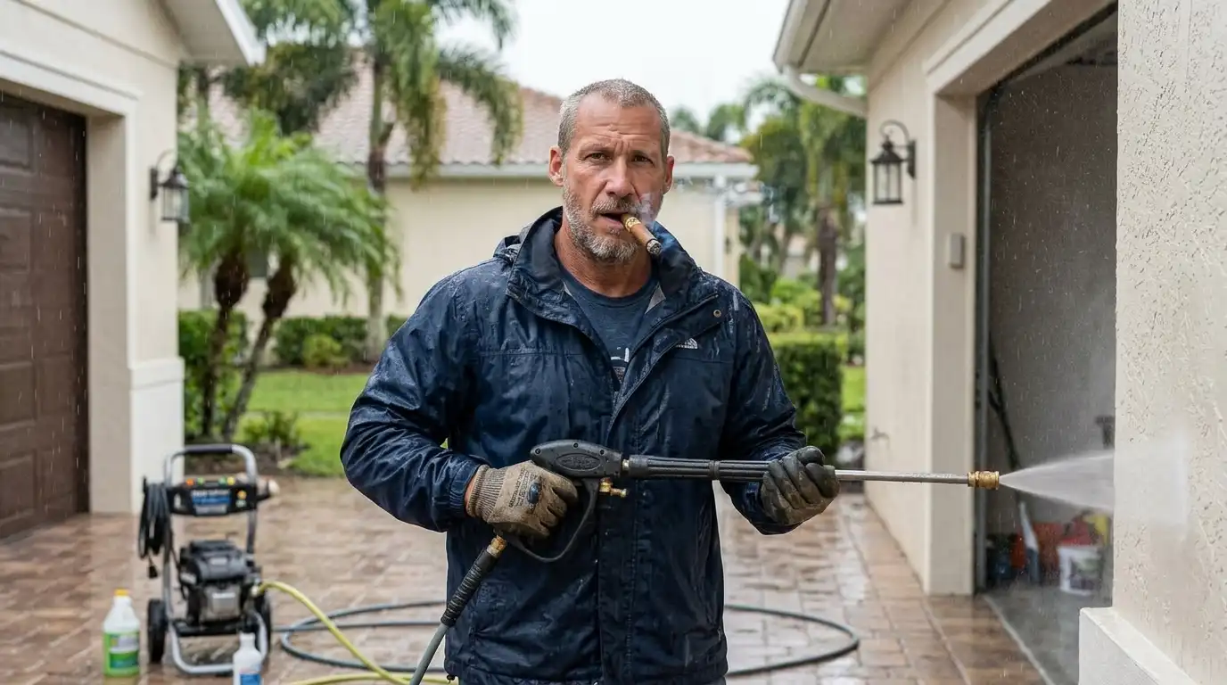 Water Pressure Myths That Ruin Stucco