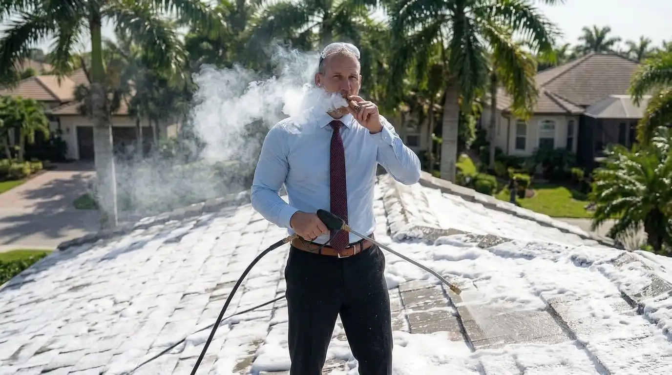 What’s Actually in ‘Roof Cleaning Chemicals’ in FL